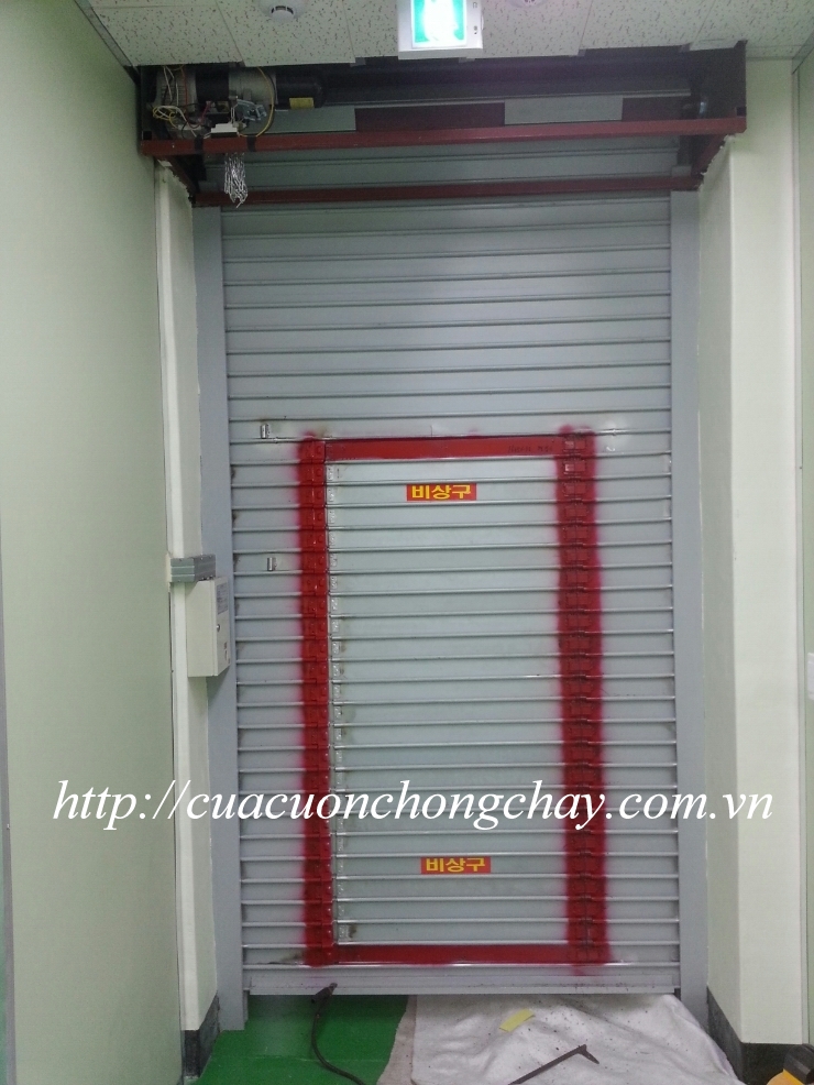 Cửa cuốn chống cháy bằng thép (EGI), FC85 dùng cho tòa nhà