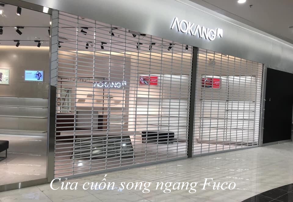 Cửa cuốn song ngang